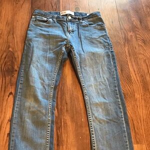 Levi’s Girls size 14 juniors slim fit Classic Blue Denim Jeans